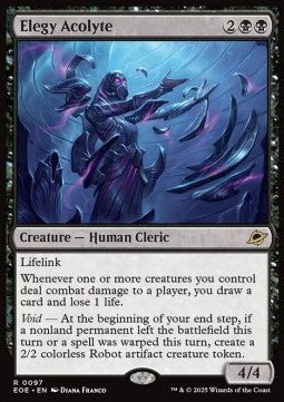 Elegy Acolyte⁣ - Edge of Eternities⁣ (Rare)⁣ [97]