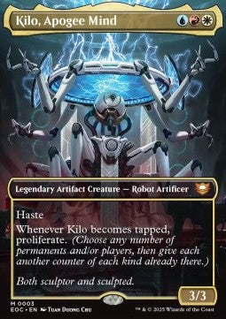 Kilo, Apogee Mind⁣ - Commander: Edge of Eternities⁣ (Mythic)⁣ [3]