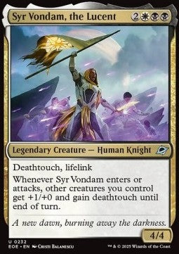 Syr Vondam, the Lucent⁣ - Edge of Eternities⁣ (Uncommon)⁣ [232]