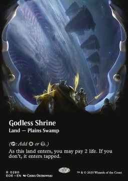 Godless Shrine (V.1)⁣ - Edge of Eternities: Extras⁣ (Rare)⁣ [280]