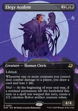 Elegy Acolyte⁣ - Edge of Eternities: Extras⁣ (Rare)⁣ [293]