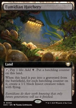 Eumidian Hatchery⁣ - Commander: Edge of Eternities: Extras⁣ (Rare)⁣ [40]