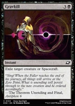 Gravkill⁣ - Edge of Eternities⁣ (Common)⁣ [103]