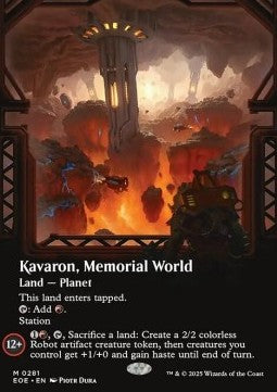 Kavaron, Memorial World (V.1)⁣ - Edge of Eternities: Extras⁣ (Mythic)⁣ [281]