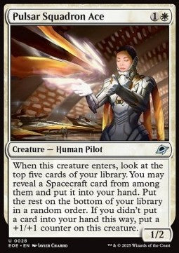 Pulsar Squadron Ace⁣ - Edge of Eternities⁣ (Uncommon)⁣ [28]
