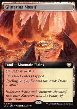 Glittering Massif⁣ - Commander: Edge of Eternities: Extras⁣ (Rare)⁣ [42]