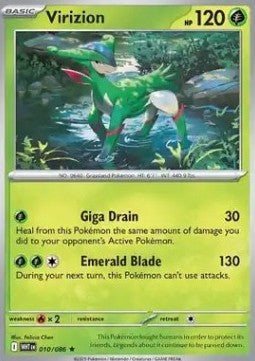 Virizion⁣ - White Flare⁣ (Rare)⁣ [010]