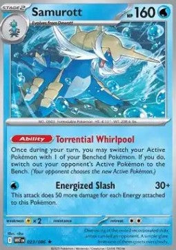 Samurott⁣ - White Flare⁣ (Rare)⁣ [023]