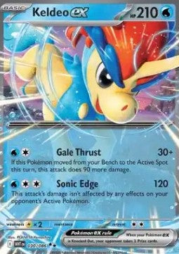 Keldeo ex⁣ - White Flare⁣ (Double Rare)⁣ [030]