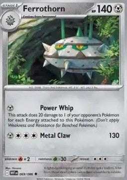 Ferrothorn⁣ - White Flare⁣ (Uncommon)⁣ [069]