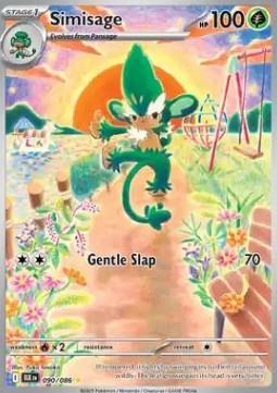 Simisage⁣ - Black Bolt⁣ (Illustration Rare)⁣ [090]