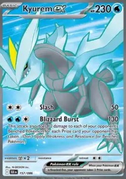 Kyurem ex⁣ - Black Bolt⁣ (Ultra Rare)⁣ [157]
