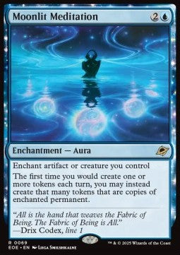 Moonlit Meditation⁣ - Edge of Eternities⁣ (Rare)⁣ [69]