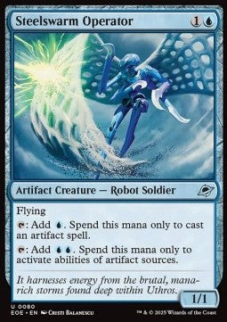 Steelswarm Operator⁣ - Edge of Eternities⁣ (Uncommon)⁣ [80]