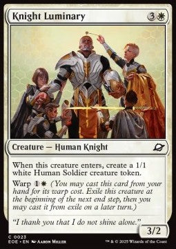 Knight Luminary⁣ - Edge of Eternities⁣ (Common)⁣ [23]
