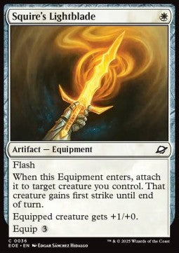 Squire's Lightblade⁣ - Edge of Eternities⁣ (Common)⁣ [36]