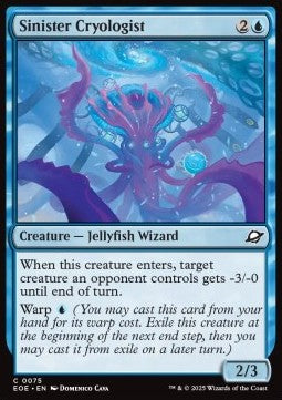 Sinister Cryologist⁣ - Edge of Eternities⁣ (Common)⁣ [75]