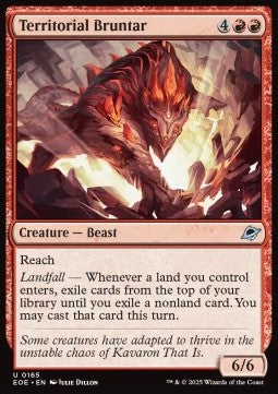 Territorial Bruntar⁣ - Edge of Eternities⁣ (Uncommon)⁣ [165]