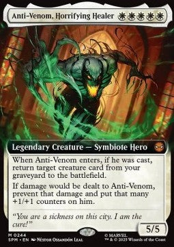 Anti-Venom, Horrifying Healer - Magic: The Gathering | Marvel's Spider-Man: Extras (Mythic) [XSPM-244]