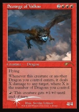 Scourge of Valkas - DCI Promos (Rare)