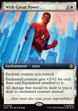 With Great Power... - Magic: The Gathering | Marvel's Spider-Man: Extras (Rare) [XSPM-248]