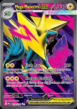 Mega Manectric ex - Mega Evolution (Ultra Rare) [MEG-158]